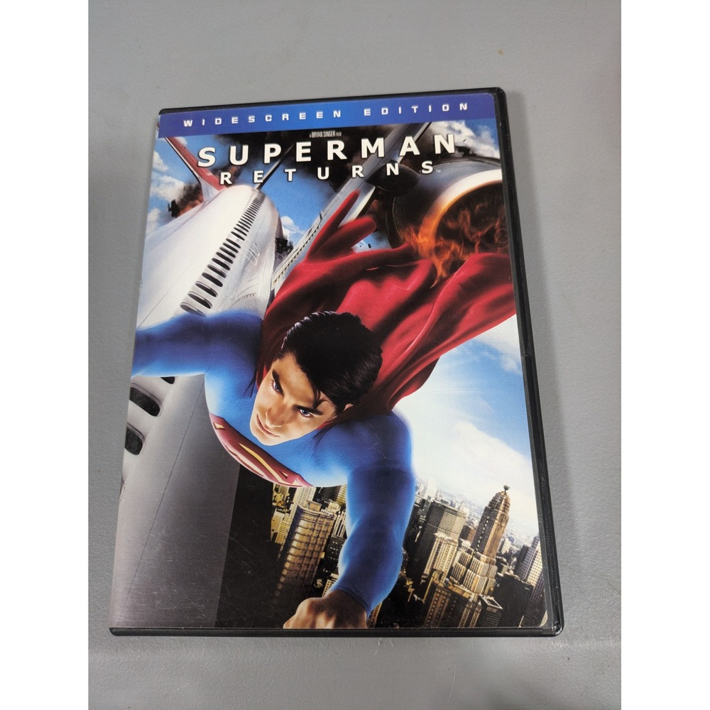 Superman Returns DVD 2006 Widescreen Edition Brandon Routh DC Comics Movie